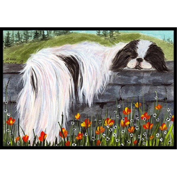 Carolines Treasures Japanese Chin Indoor Or Outdoor Doormat - 24 x 36 in. SS8030JMAT - main